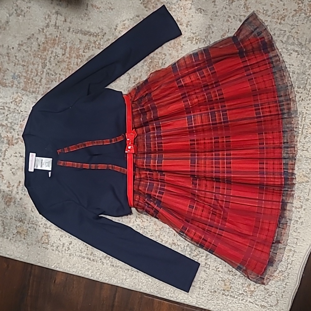 Navy Holiday Dress